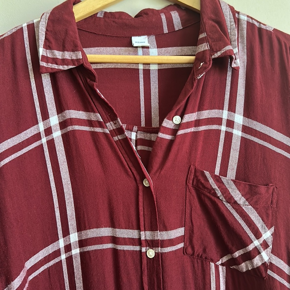 Old Navy Plaid Dress - Picture 4 of 4